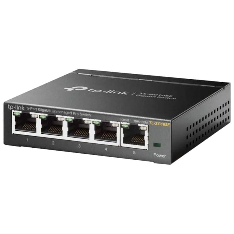 TP-LINK TL-SG105E Switch Easy Smart de 5 puertos Gigabit - 5 puertos