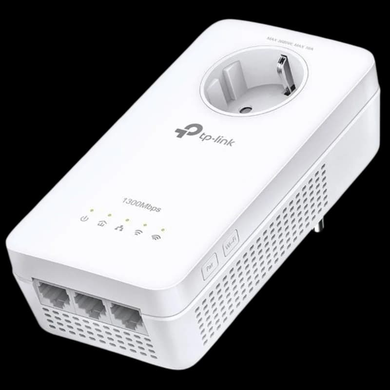 TP-Link PowerLine TL-WPA8631P Adaptador de rede Gigabit Ethernet AC1200 Branco