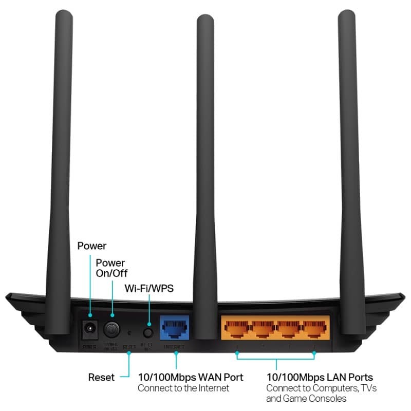 TP-Link TL-WR940N Wireless N Router 450Mbps - Ítem3