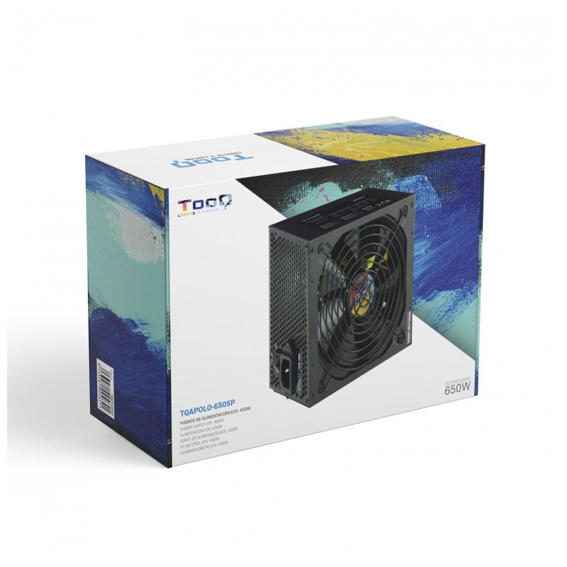 TooQ TQAPOLO-650SP 650W Noir - Alimentation - Ítem5