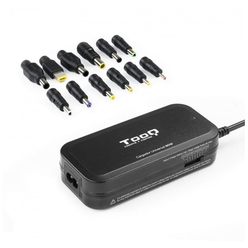 TooQ TQLC-90BS02M 90W USB 2.0 Noir - Chargeur universel - Ítem2