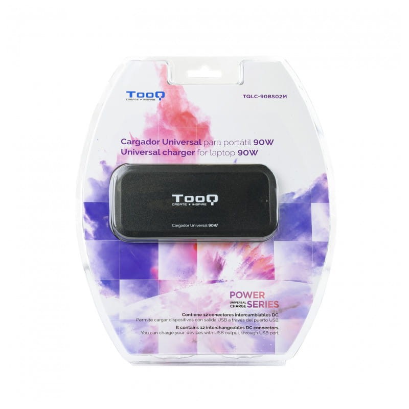 TooQ TQLC-90BS02M 90W USB 2.0 Noir - Chargeur universel - Ítem3