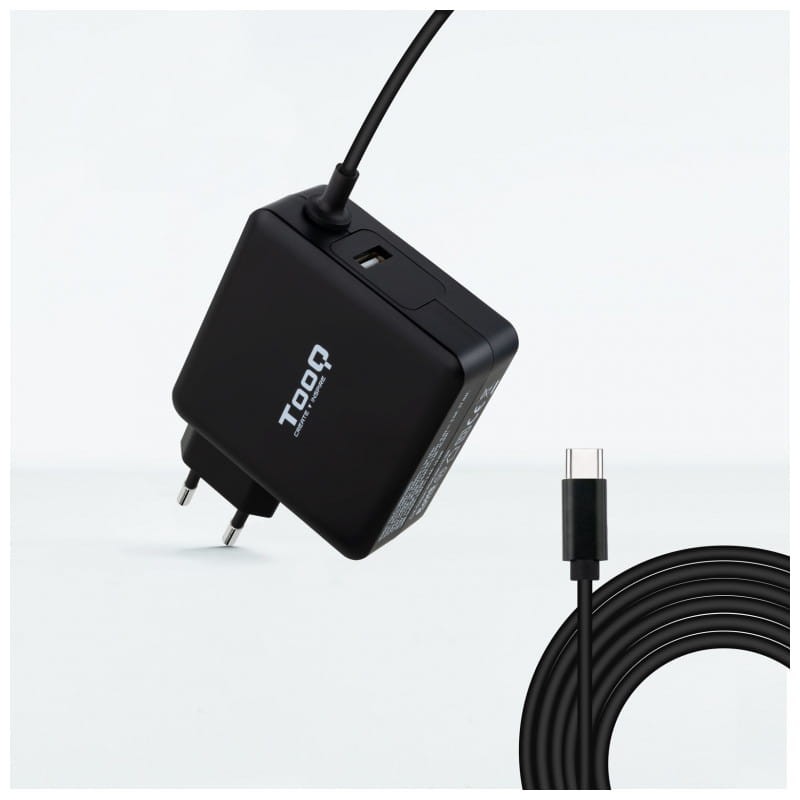 TooQ TQLC-USBC65PD 65W USB Noir - Chargeur portable - Ítem