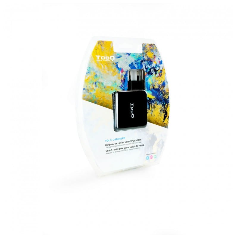 TooQ TQLC-USBC65PD 65W USB Noir - Chargeur portable - Ítem3