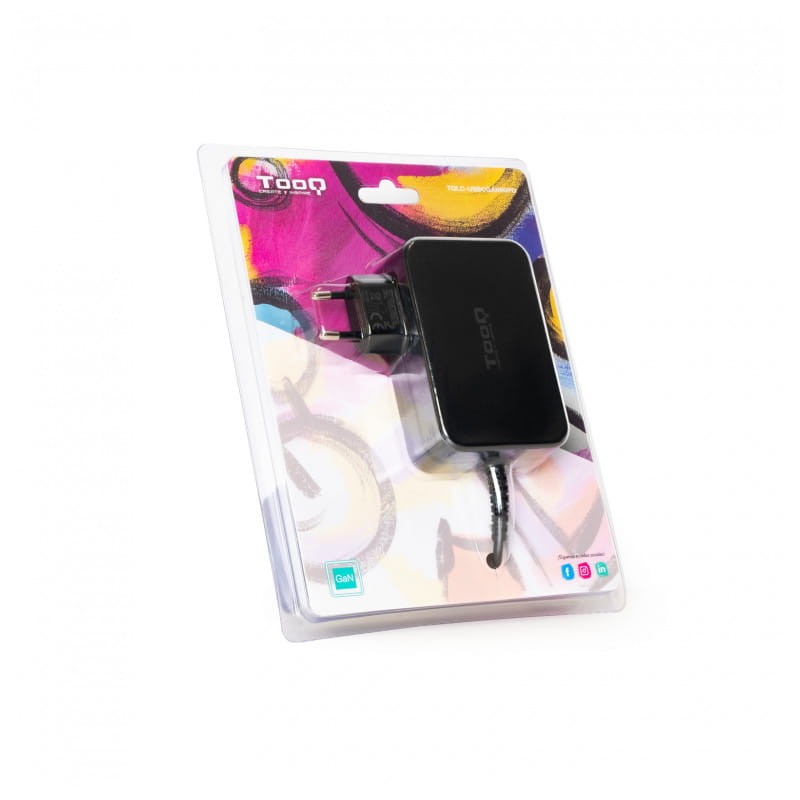 TooQ TQLC-USBCGAN90PD 90W USB-C Preto - Carregador Portátil - Item2
