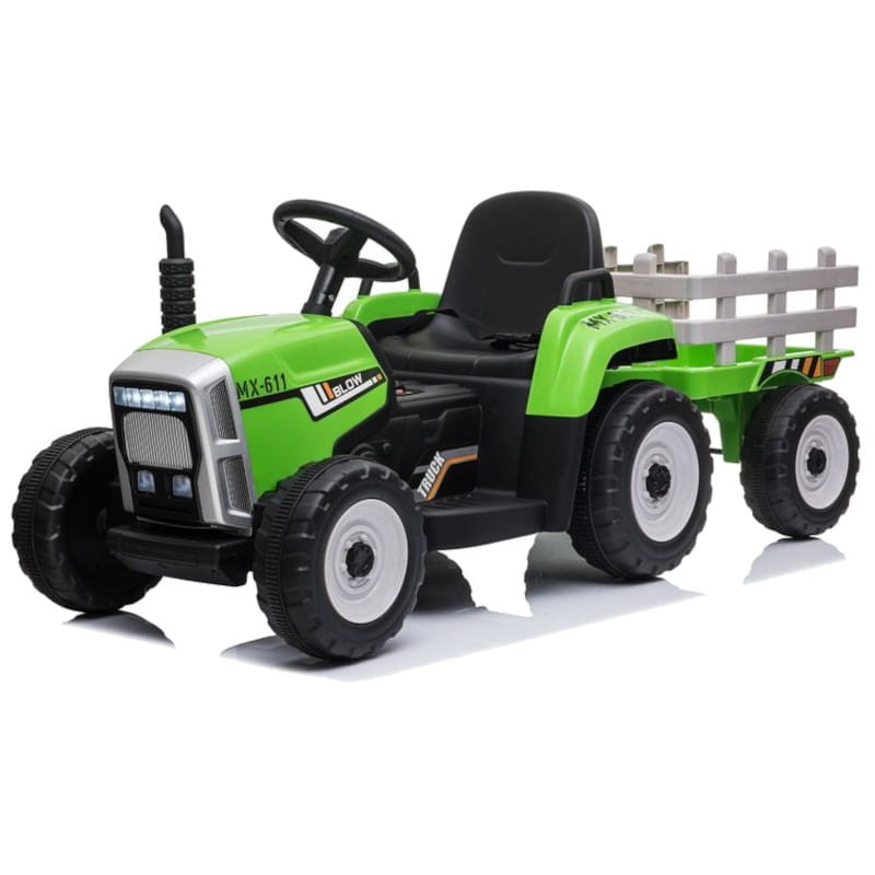 🚜 Tractor eléctrico 😍 ✓Batería 12v ✓Para niños de 3 años a 8