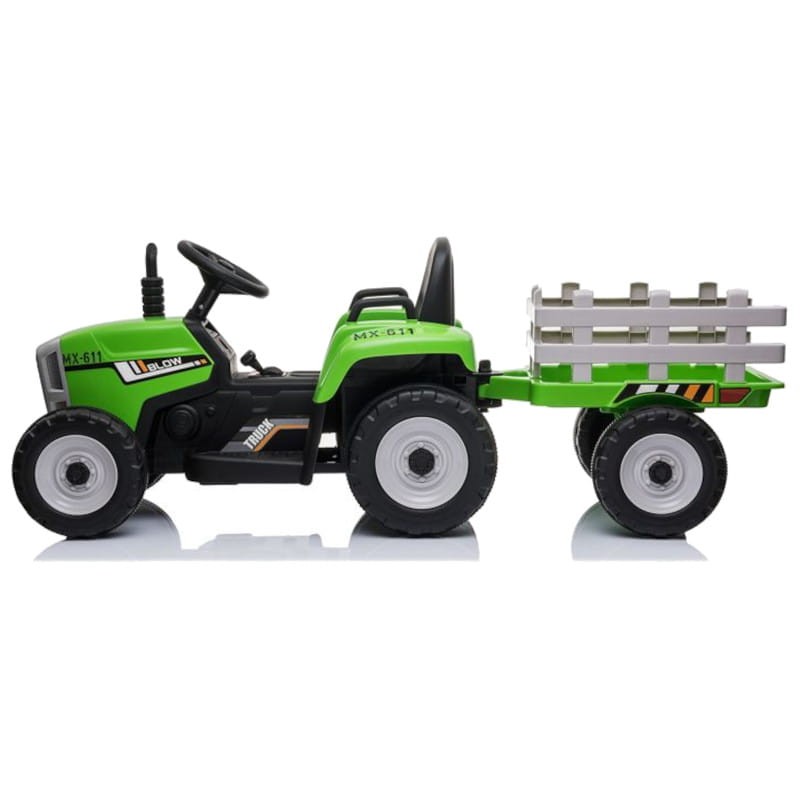 🚜 Tractor eléctrico 😍 ✓Batería 12v ✓Para niños de 3 años a 8