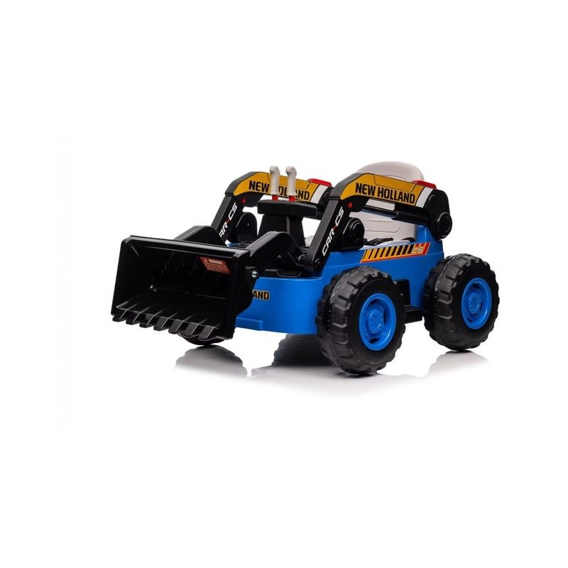 Tracteur New Holland XMX626 12V Bleu - Voiture Tracteur Electrique pour Enfants - Ítem1