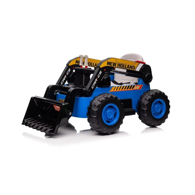 Tracteur New Holland XMX626 12V Bleu - Voiture Tracteur Electrique pour Enfants - Ítem2