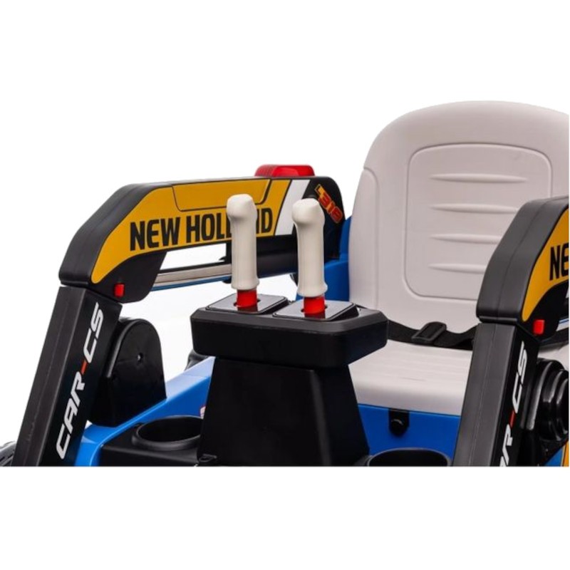 Tracteur New Holland XMX626 12V Bleu - Voiture Tracteur Electrique pour Enfants - Ítem4