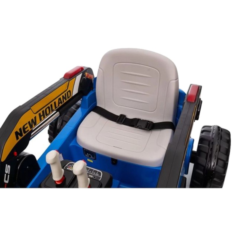 Tracteur New Holland XMX626 12V Bleu - Voiture Tracteur Electrique pour Enfants - Ítem6