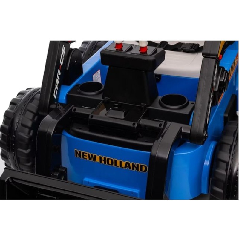 Tracteur New Holland XMX626 12V Bleu - Voiture Tracteur Electrique pour Enfants - Ítem7