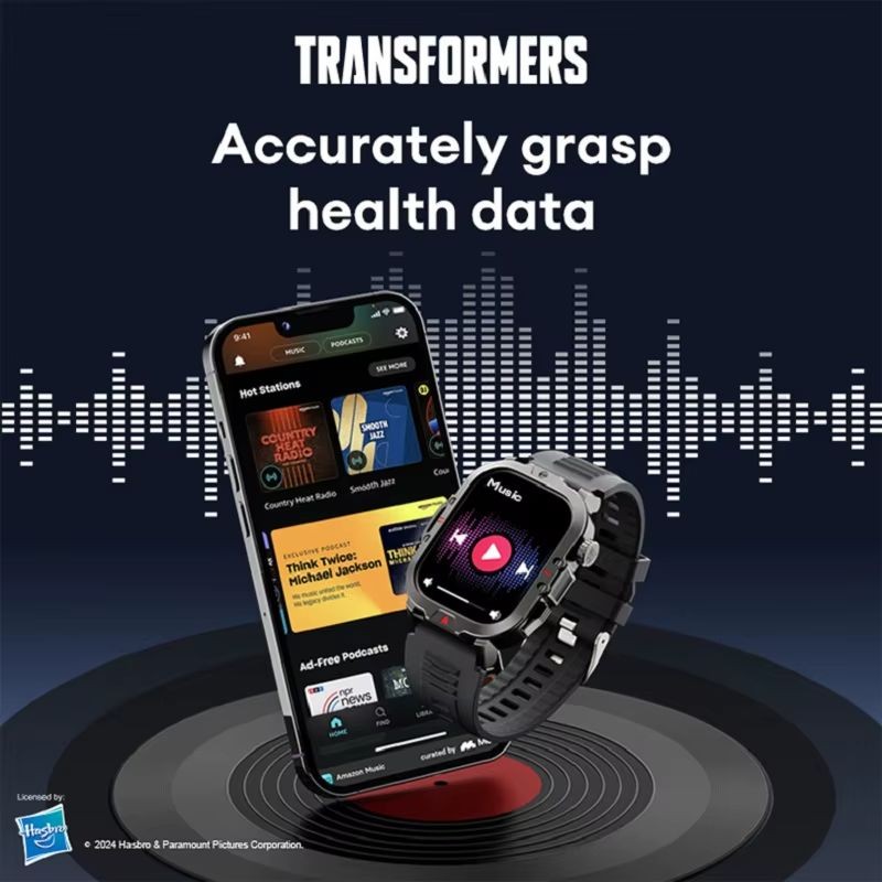 Transformers TF-H08 Gris - Reloj inteligente - Ítem3