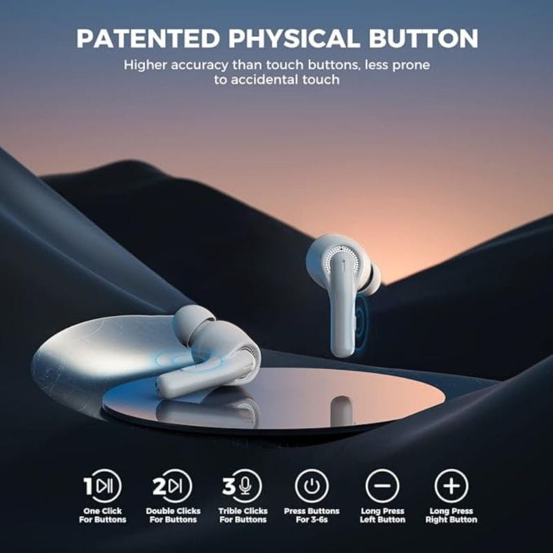 Tribit FlyBuds C1 Branco - Auriculares Sem fio - Item4