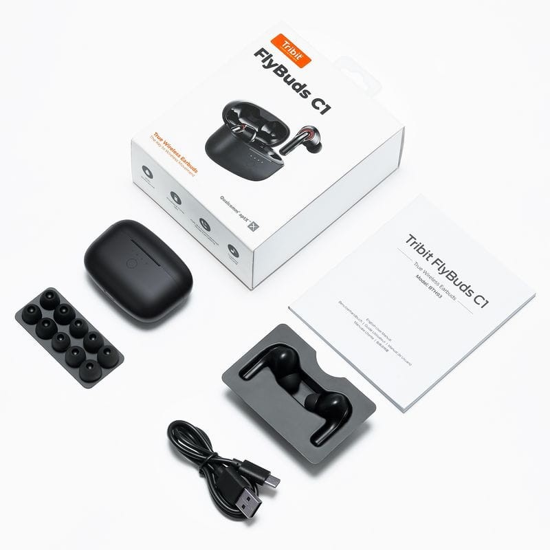 Tribit FlyBuds C1 Preto - Auriculares Sem fio - Item9