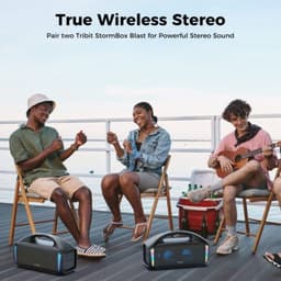 Connexion Bluetooth du Tribit Stormbox Blast 90W