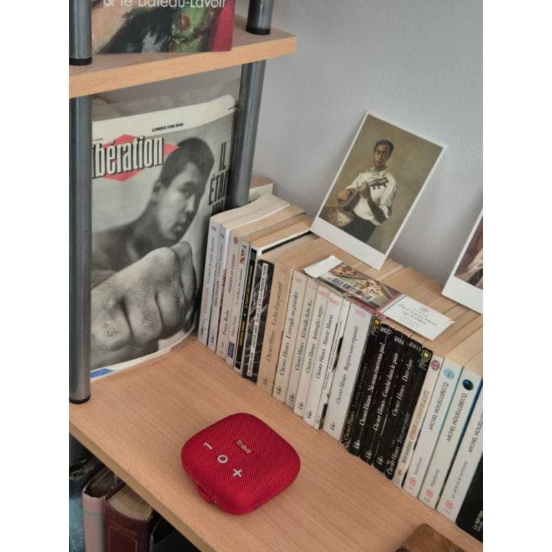 Enceinte Bluetooth Tribit StormBox Micro 2 BTS12 Rouge avec batterie RunStrech