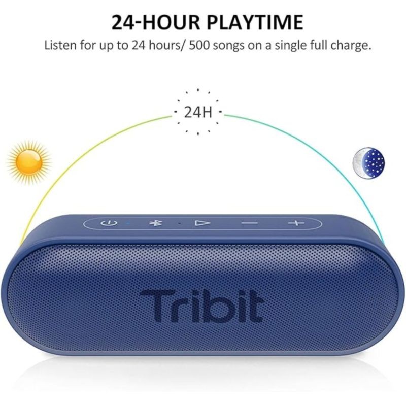 Tribit XSound Go 12W Bluetooth 5.0 Azul - Coluna sem fios - Item1