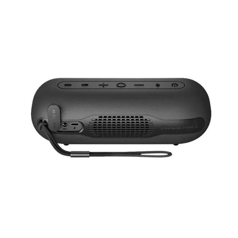 Vista frontal traseira da Coluna Tribit Xsound Plus 2 Preto