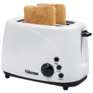 Tostadora 2 Ranuras Tristar BR-1051 - Blanca