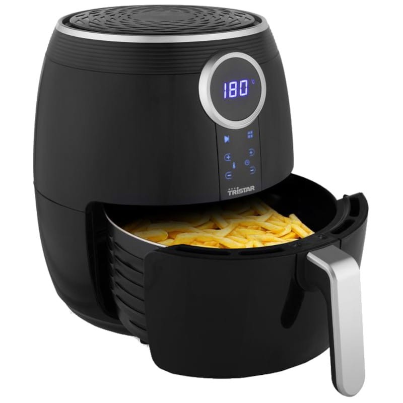 Freidora de Aire sin Aceite Tristar FR-6956 Digital Crispy Fryer 4.5L 1500 W Negro - Ítem2