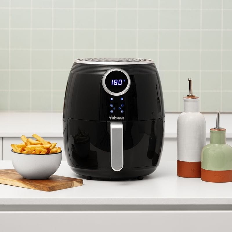 Friteuse à air sans huile Tristar FR-6956 Digital Crispy Fryer 4,5 L 1500 W Noir - Ítem5