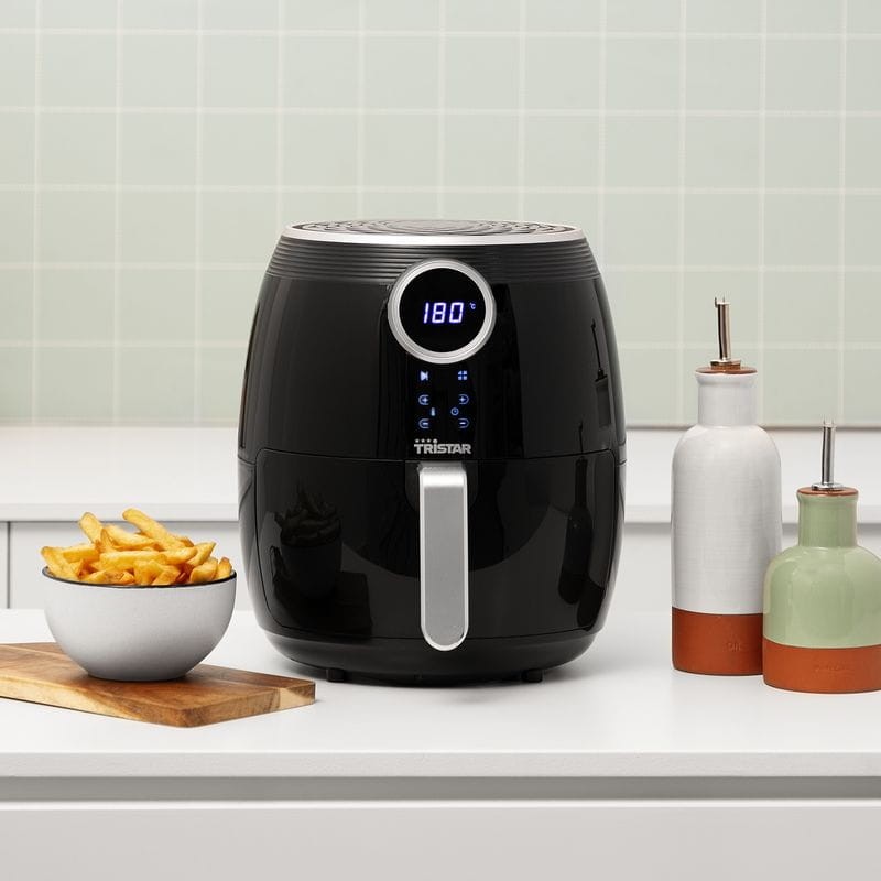 Freidora de Aire sin Aceite Tristar FR-6956 Digital Crispy Fryer 4.5L 1500 W Negro - Ítem5