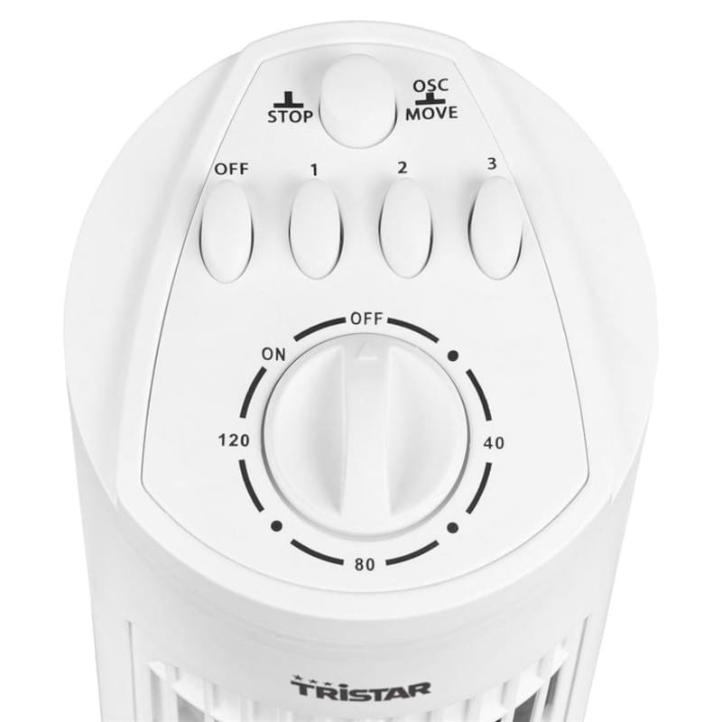 Ventilador de Torre Tristar VE-5864 40 W 3 Velocidades Branco - Item2