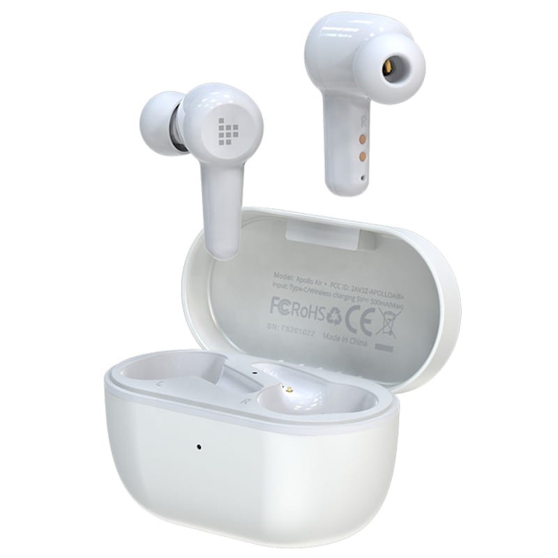 Tronsmart Apollo Air+ TWS ANC Blanco - Auriculares Bluetooth