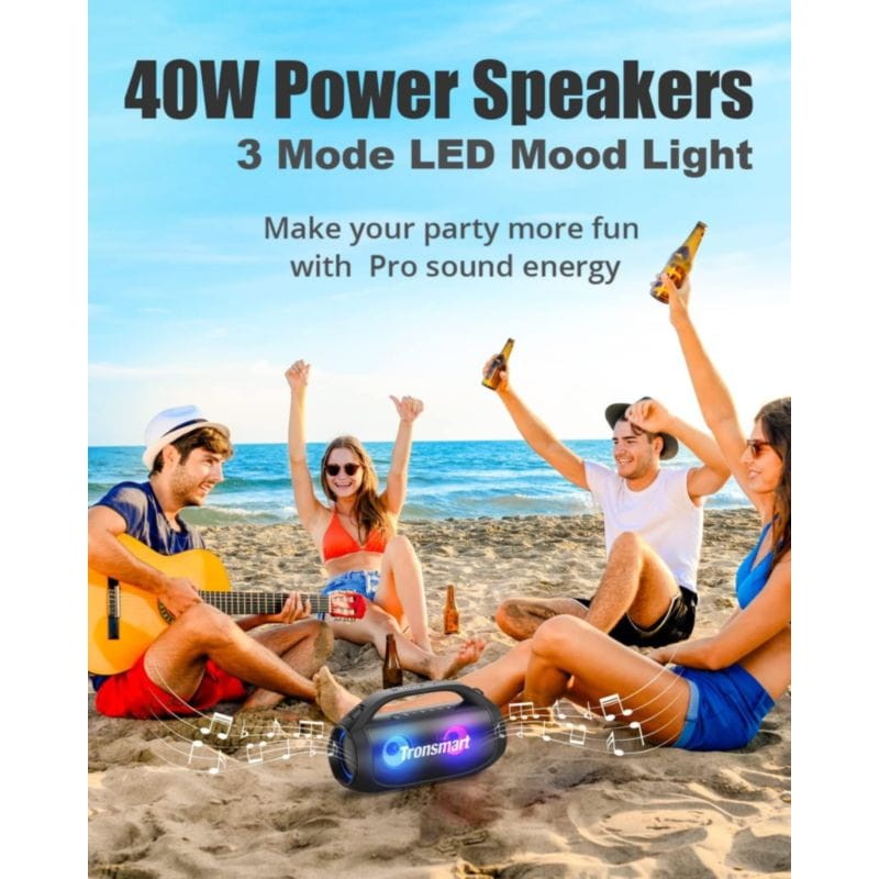 Coluna Bluetooth Tronsmart Bang SE 40W TWS - Item14