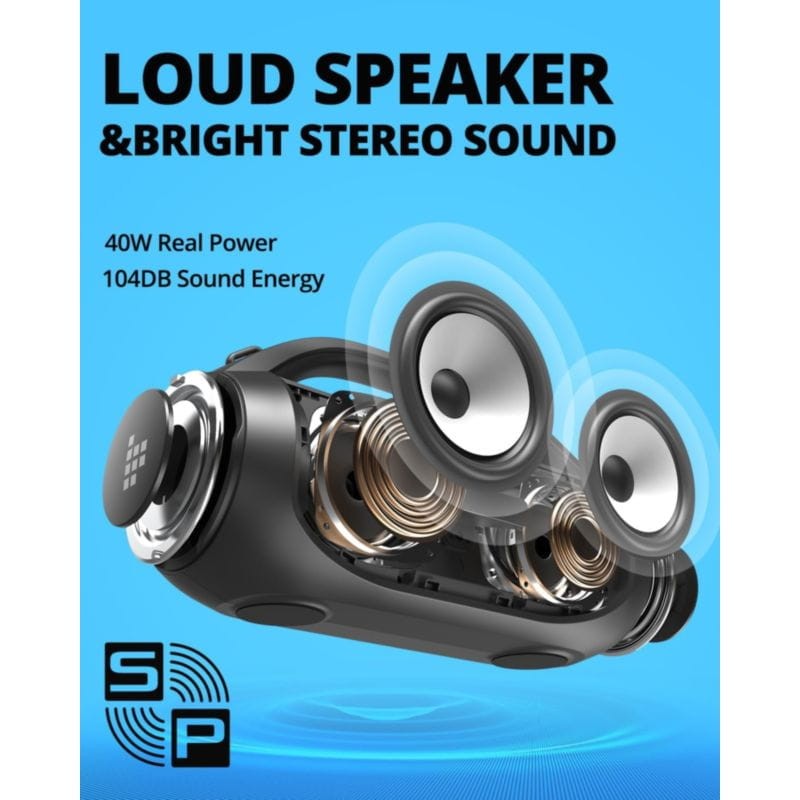 Coluna Bluetooth Tronsmart Bang SE 40W TWS - Item15