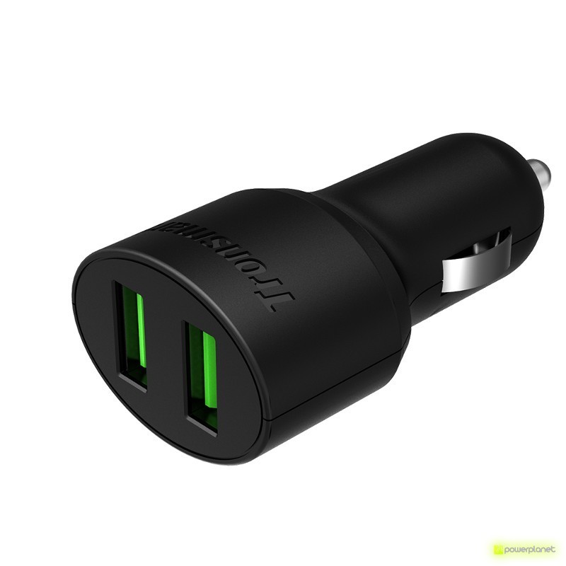 Tronsmart C2PTU Cargador de Coche USB Quick Charge 3.0 y VoltIQ USB/USB Tipo-C