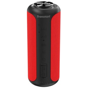 Tronsmart Element T6 Plus Upgraded Version 40W NFC Bluetooth 5.0 Rouge - Haut-parleur Bluetooth