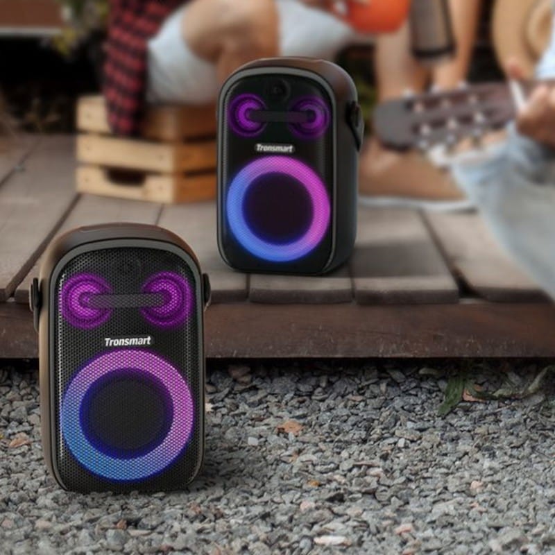 Tronsmart Halo 110 60W Microphone Karaoké Noir - Haut-Parleur Bluetooth - Ítem2