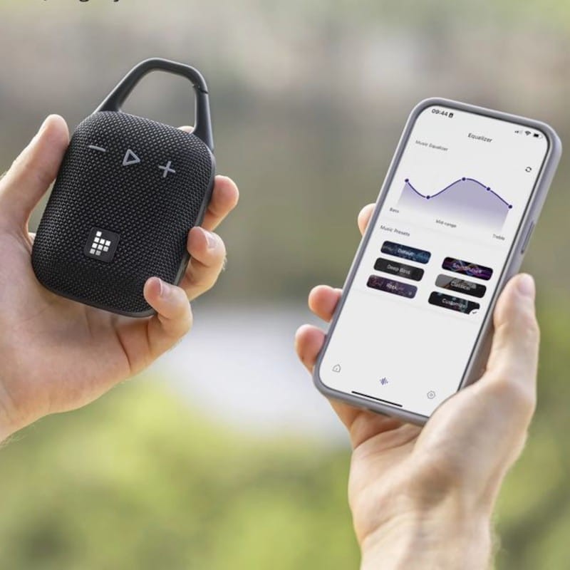 Tronsmart Mirtune H1 8W IPX7 Mosquetão Preto - Coluna sem fio - Item5