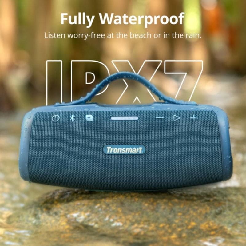 Enceinte Tronsmart Mirtune S100 Bleu avec résistance IPX7