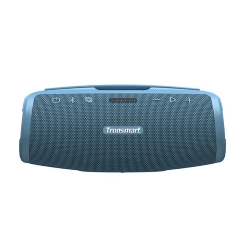 Vue de face de l'enceinte Tronsmart Mirtune S100 50W IPX7 Bleu
