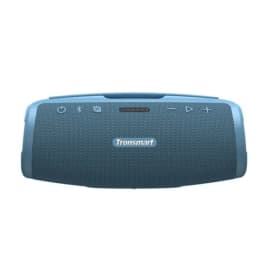 Vue de face de l'enceinte Tronsmart Mirtune S100 50W IPX7 Bleu