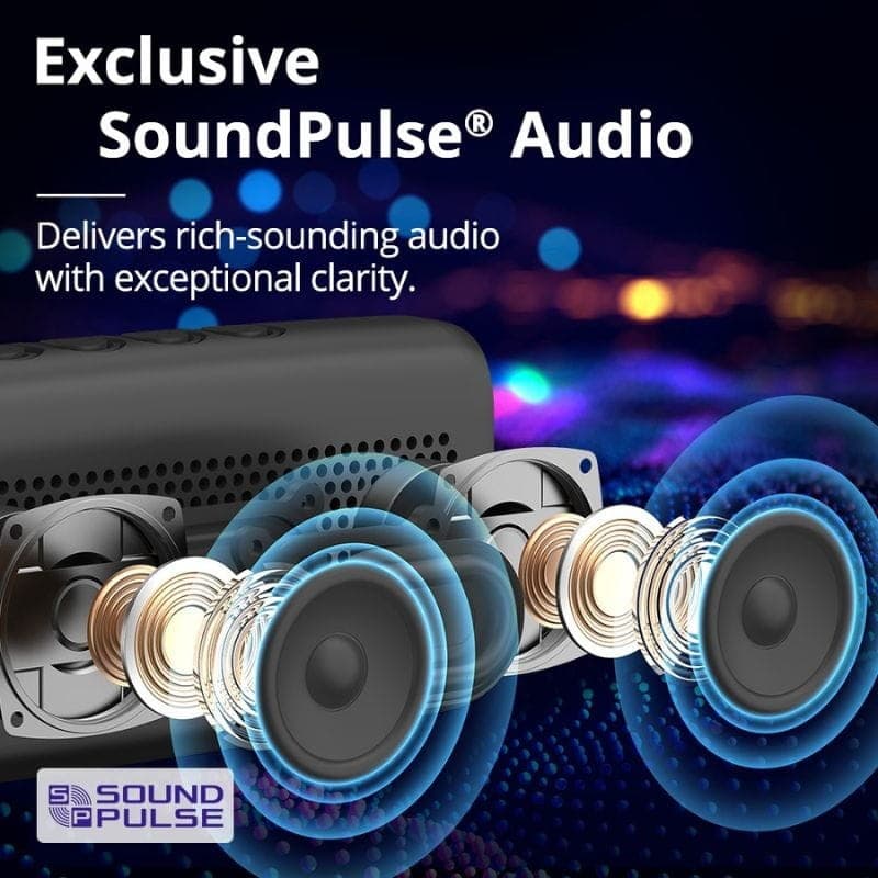 Tronsmart Trip 10W Black - Enceinte Bluetooth exclusive SoundPulse sound