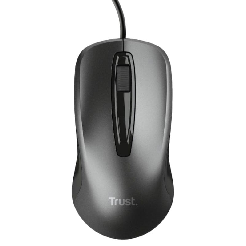 Trust 24657 USB Negro - Ratón - 1200DPI - Ítem