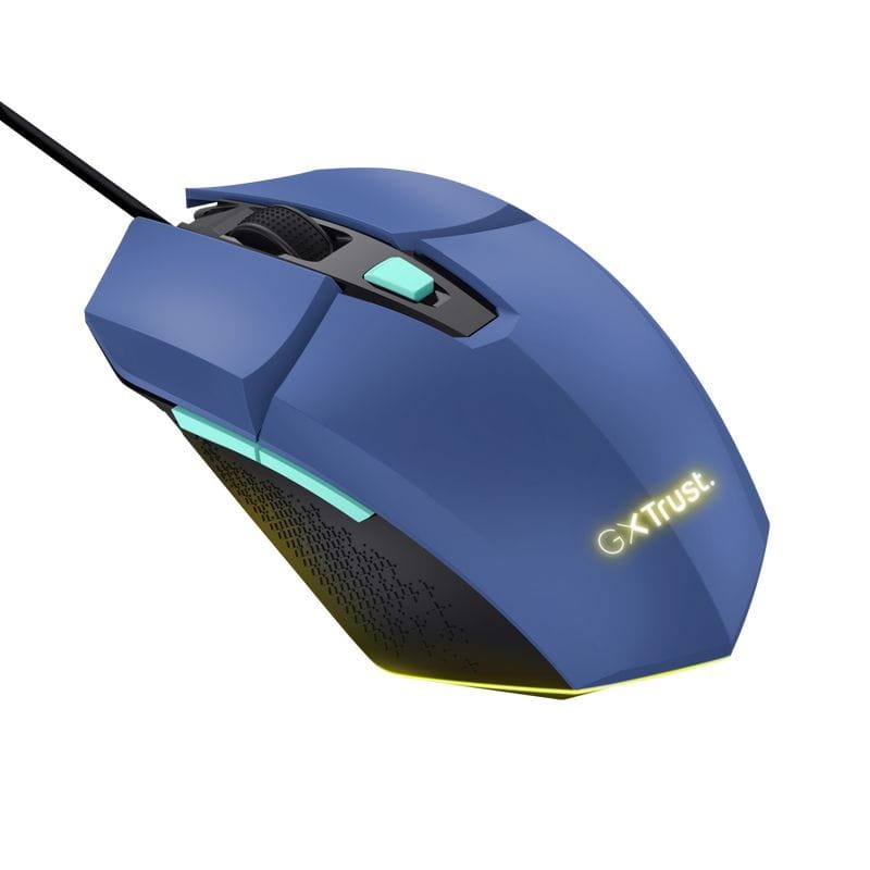 Trust GXT109B FELOX USB Bleu - Souris de jeu - 6400 DPI - Ítem1