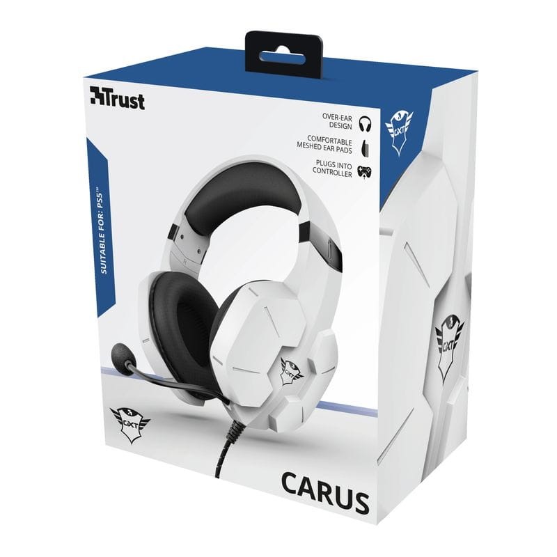 Trust GXT 323W Carus Blanco - Auriculares Gaming - Ítem5