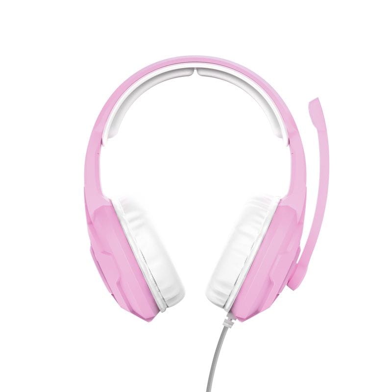 Trust GXT 411P Radius Rosa/Blanco - Auriculares Gaming - Ítem1