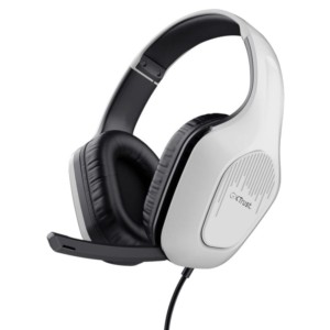 Trust GXT 415W Zirox Blanc - Casque d'écoute gaming