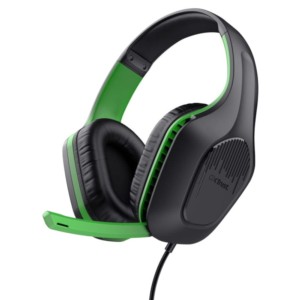 Trust GXT 415X Zirox Negro/Verde - Auriculares Gaming
