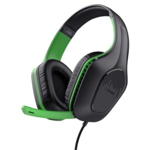 Trust GXT 415X Zirox Noir/Vert - Casque de jeu