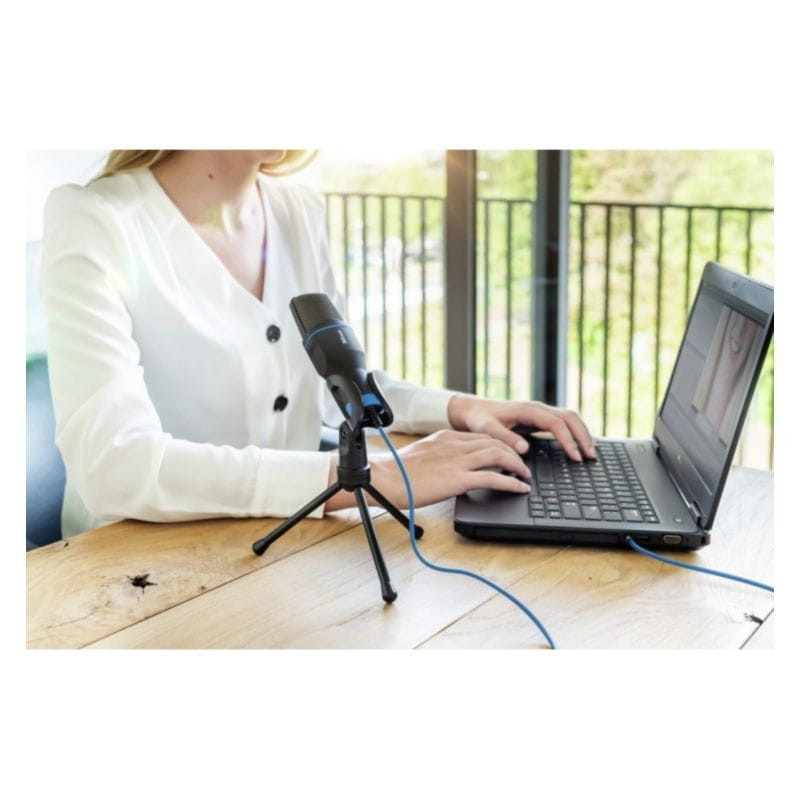 Trust Mico USB Noir/Bleu - Microphone pour PC - Ítem7