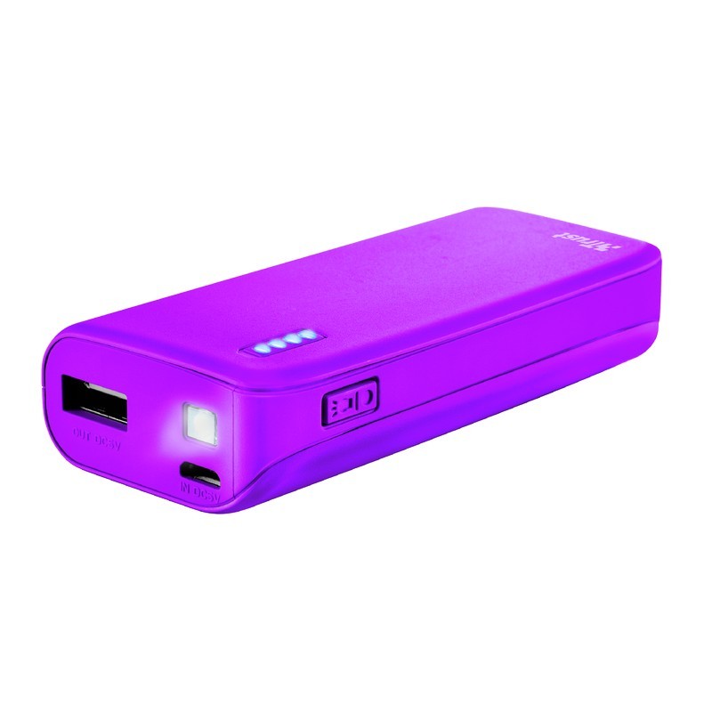 Trust Primo Power Bank 4400 mAh Roxo