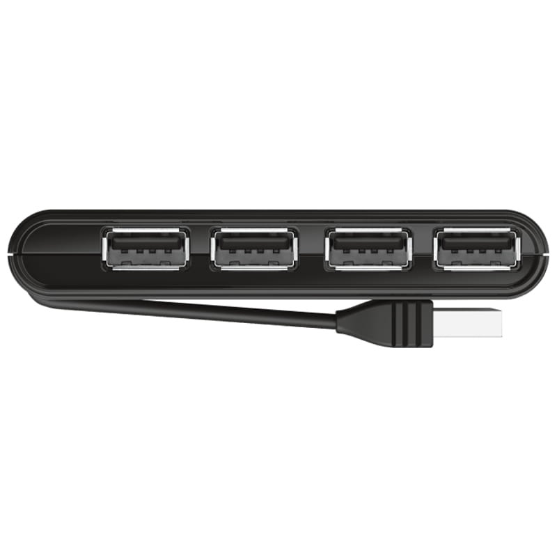 MiniHUB USB 4 puertos barato - Trust Vecco oferta MiniHUB USB 2.0 - Ítem2