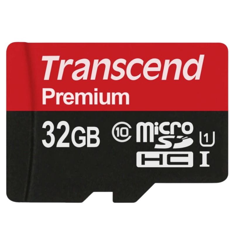 Transcend TS32GUSDU1 32 GB Classe 10 UHS-I U1 MLC NAND Noir / Rouge - Carte microSD - Ítem